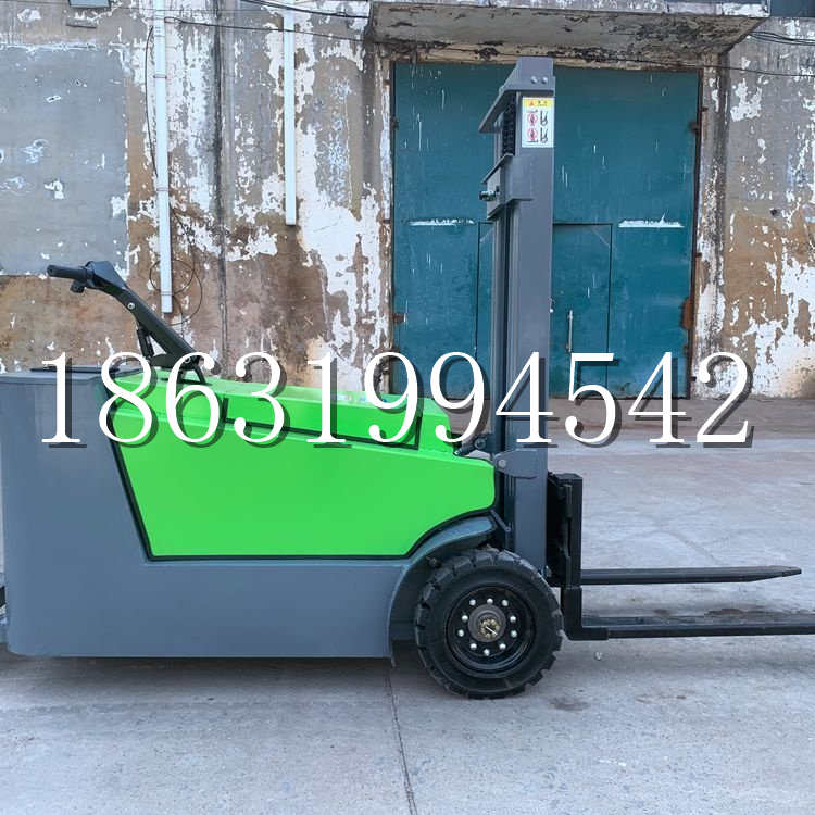喀什地区小型电动叉车1吨2吨步行站驾式电瓶堆高充电装卸车液压升降车铲车